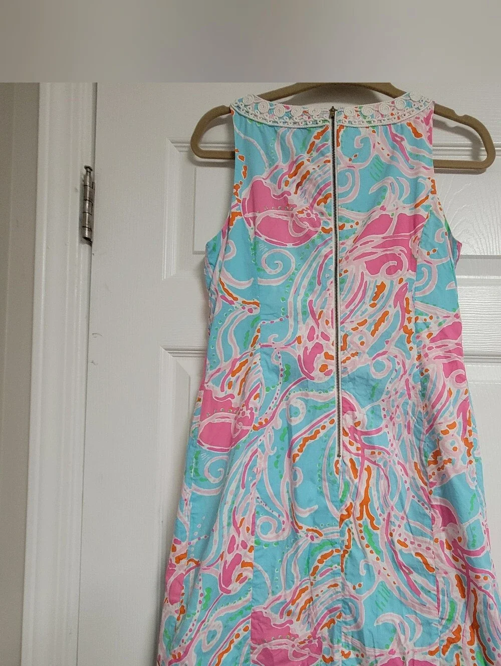 Lilly Pulitzer Jellies Be Jamming Gabby Shift Dress Size 4.